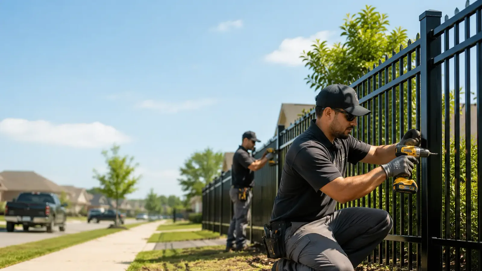 Metal Fence Installation in Hermitage, PA
